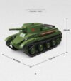 BT-5 Light Tank building block toy