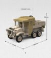 Quan Guan 300011 BOFORS 40MM L/60 Anti-aircraft Gun，MORRIS Gun Tractor
