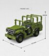 US Army M3 AT GUN DODGE BEEF WC52 Building Block Toy