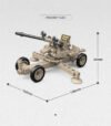 Quan Guan 300011 BOFORS 40MM L/60 Anti-aircraft Gun，MORRIS Gun Tractor