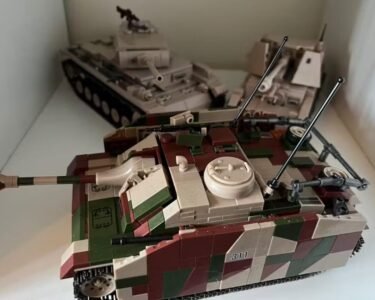 Matilida Infantry Tank MK.II A12 bricks model|ToysArk