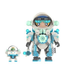 JAKI JK9107 X-Plant Astronaut Building Blocks, Educational Building Toys