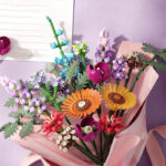 Building Block Flowers,Artificial flower blocks