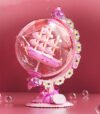 JAKI AK025 Globe Building Block Toy with Light, Educational Toy