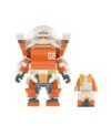 JAKI JK9108 490 pieces of cartoon astronaut building blocks, educational toys, astronaut model