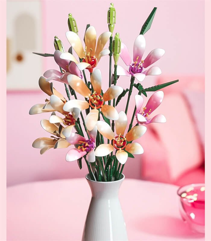 JAKI JK26953 Building Block Lily Desktop Ornament