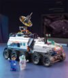 JAKI CK002 Astronaut bricks toy,breaking dawn space rover with lights