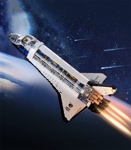 JAKI JK8513 Space Shuttle Building Block Toy, Astronaut Building Block Toy