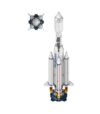 JAKI JK9103 ​​Space launch vehicle building block model