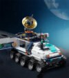 JAKI CK002 Astronaut bricks toy,breaking dawn space rover with lights