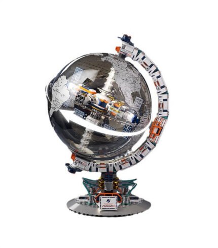 Space building block toys, breaking Dawn Moon Base Globe building block toys