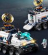 JAKI CK002 Astronaut bricks toy,breaking dawn space rover with lights