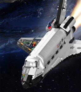 JAKI JK8502 Space Shuttle Building Blocks Set, Spaceship Collectible Model