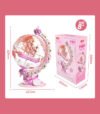 JAKI AK025 Globe Building Block Toy with Light, Educational Toy