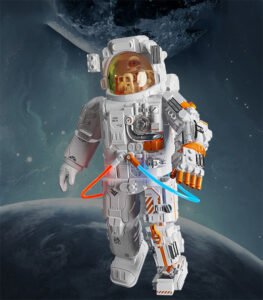 JAKI CK001 Dawn Project Astronaut Building Block Toy Commemorative Edition