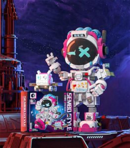 Sembo 203401 Star Astronaut,Astronaut Building Block Toy