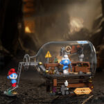 Smurf Forest Fruit Drink House bricks toy JAKI HK322