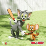Tom and Jerry children's educational bricks model