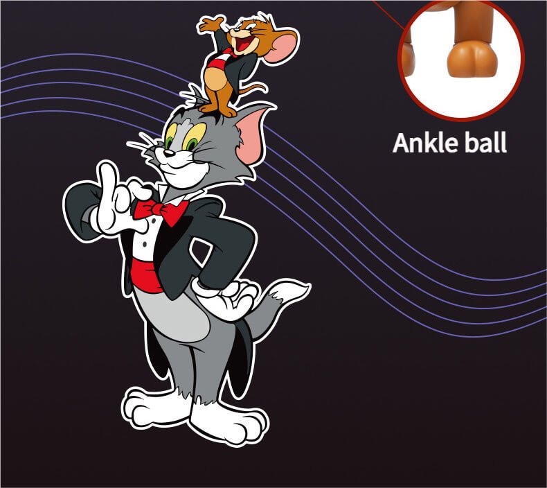 Tom and Jerry figurine-grade bricks toy JAKI HK852