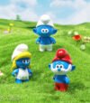 JAKI HK324 Smurfs Mushroom Garden Building Block Set