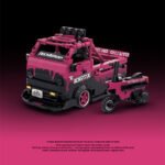 Power Block PB8853 1087X Fleet Maintenance Vehicles - Educational Utility Truck Building Blocks for Kids 6+