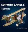 Sopwith Camel brick model plane - Sluban M38-B1293 - 293 bricks