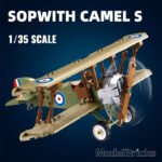 Sopwith Camel brick model plane - 293 pieces