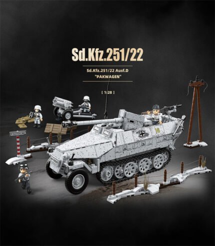 Sd.Kfz.25122 Ausf.DPAKWAGEN Half-track armored vehicle QUANGUAN 100320