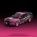 Drift Culture R32 Car Building Kit - Power Block PB8854 1087X Realistic Racing Brick Toy for Creative Builders