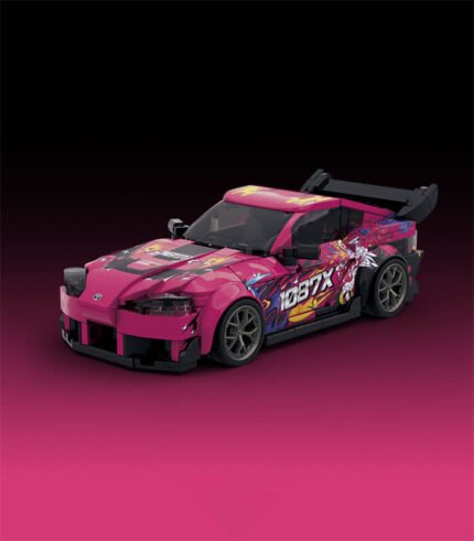 Power Block PB8852 1087X Classic Sports Car Brick Set