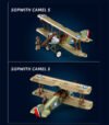 Sopwith Camel brick model plane - Sluban M38-B1293 - 293 bricks