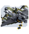 Sluban M38-B1367 B-17GS Bomber Building Block Model - 1:44 Scale WWII Flying Fortress Brick Set with 1270 Pieces