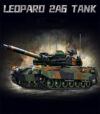 Leopard 2A6 Tank Building Block Set LEYI 66097