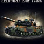 Leopard 2A6 Tank Building Block Set LEYI 66097