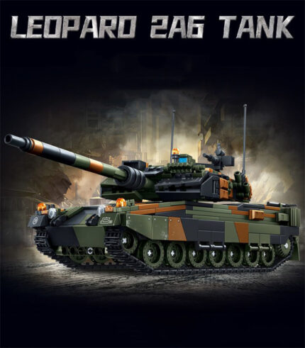 Leopard 2A6 Tank Building Block Set LEYI 66097