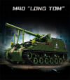 USA M40 Long Tom self-propelled artillery block set