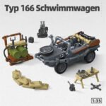 ThirdParty 300021 Typ 166 Schwimmwagen Building Block Model