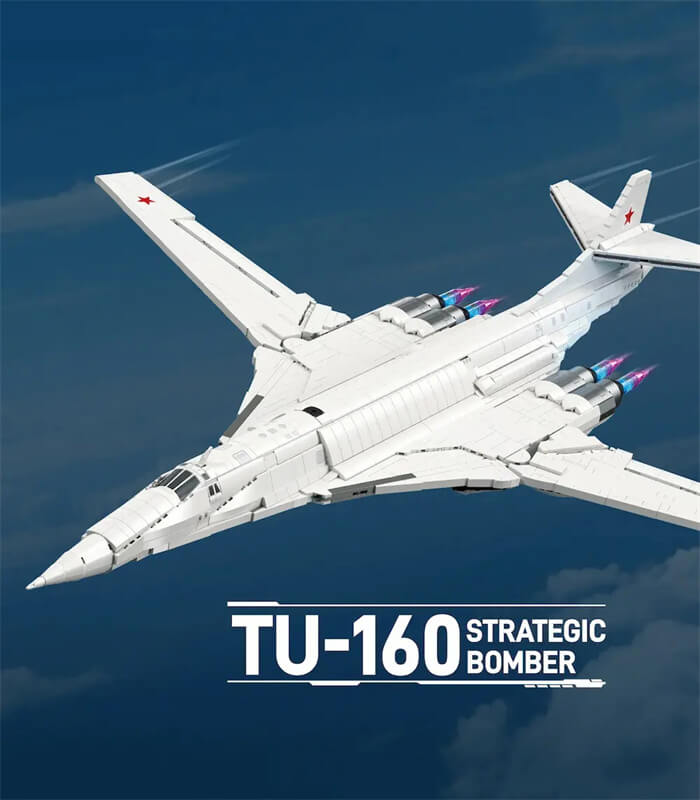 JIESTAR JJ9226 Tu-160 Strategic Bomber Building Block Set JIESTAR JJ9226 Tu-160 Strategic Bomber Building Block Set