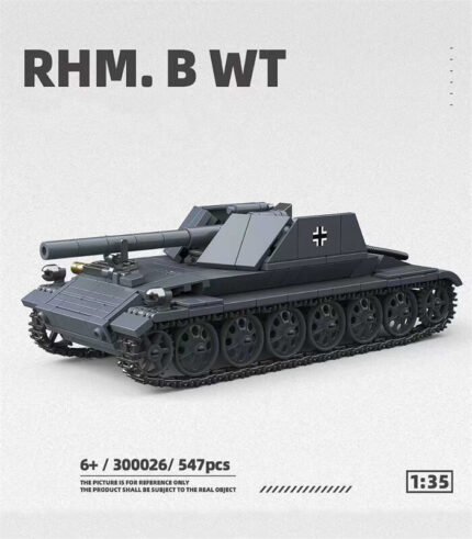 RHM. B WT Tank Building Block Set Third party 300026