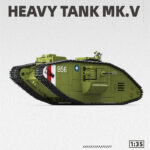 Heavy Tank MK.V Building Block Set ThirdParty 300018