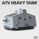 A7V Heavy Tank Building Block Set ThirdParty 300017