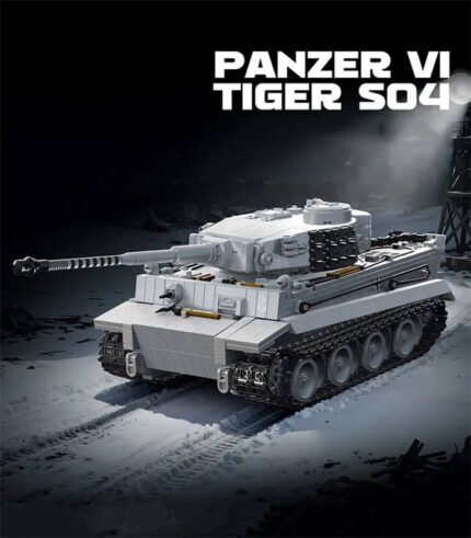 PANZER V1 TIGER S04 Collectible Brick Tank model kit.