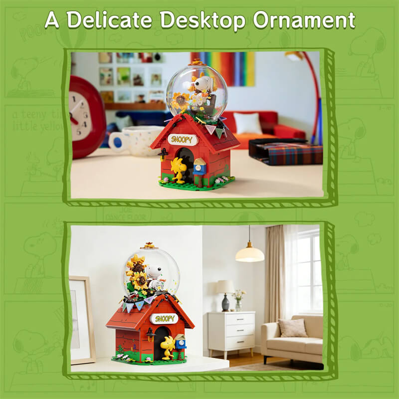 Snoopy Red House building block toy, Pantasy 86918 6 Snoopy Red House building block toy, Pantasy 86918