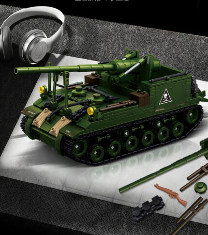 USA M40 Long Tom self-propelled artillery block set