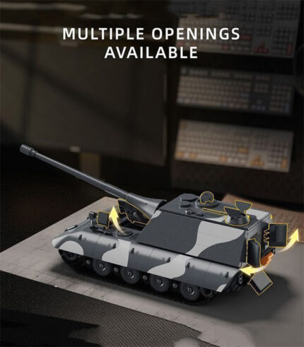 JAGOPANZER E-100 Tank Building Block Set