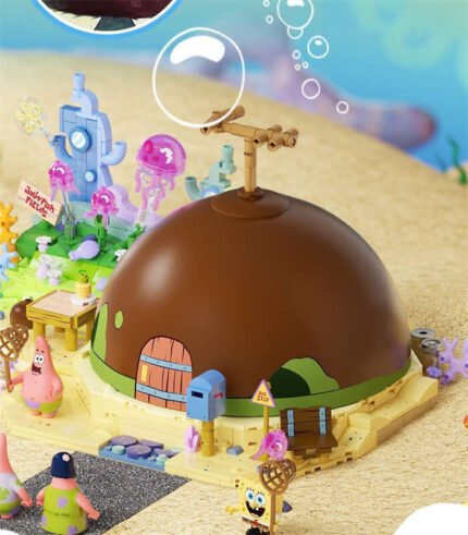 Spongebob Patrick's Rock Building Set AREA-X AB0089
