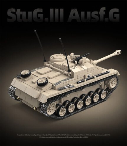 StuG.III Ausf.G Tank Building Block Set