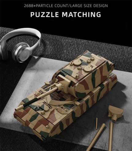 Panzer VIII Maus Tank building block toys