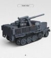 ThirdParty 300025 SD.KFZ.9 Famo Flak 37 Transport Vehicle Building Block Set