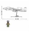 A-10CS Attack Aircraft Building Block Set